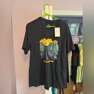 The Nike Tee “there Is No Finish Line” Running Graphic T-shirt. Mens Lg. NWT